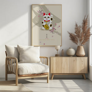 Art Prints of Maneki Neko | 招額猫