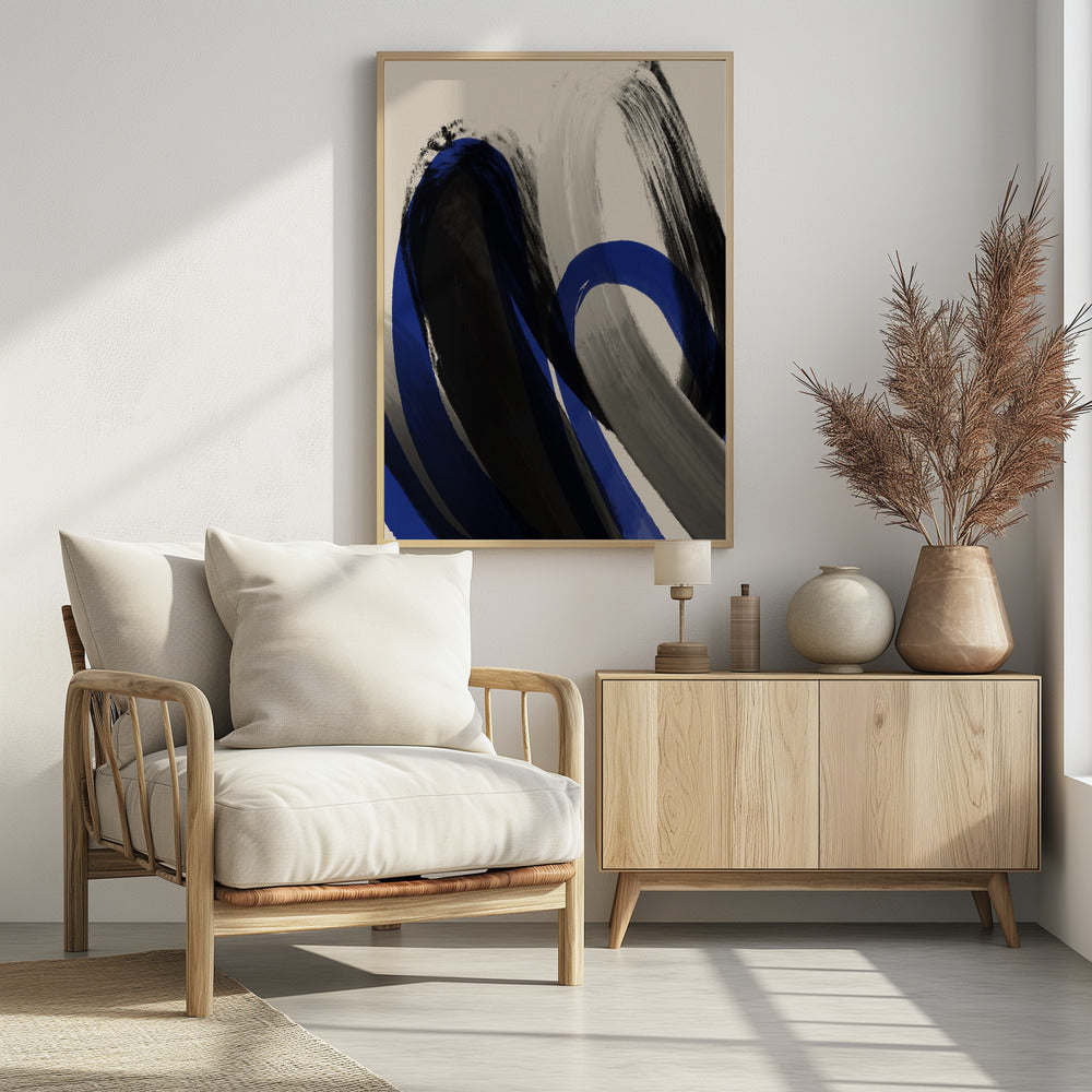 Bold Brush Whirls