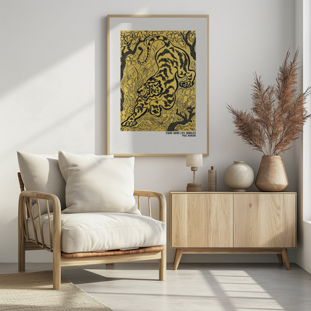 Tigre Dans Les Jungles Poster