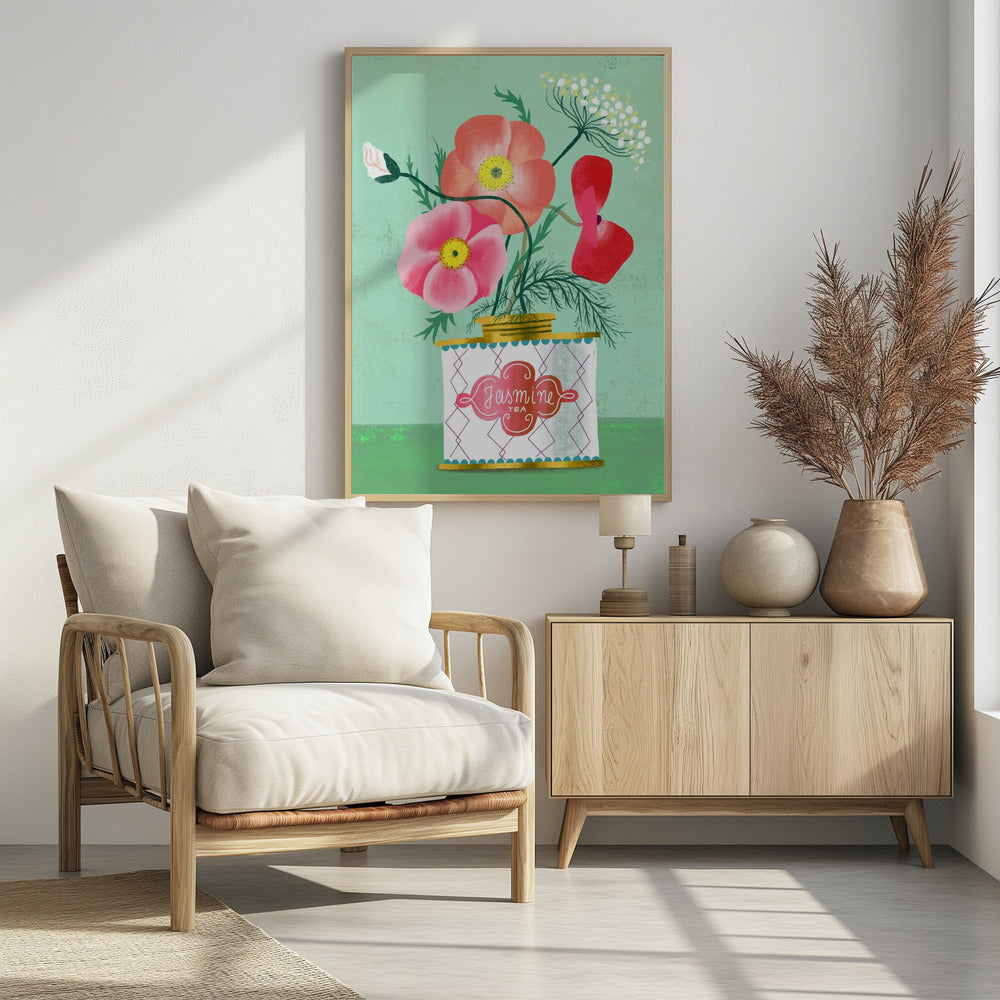 Poppies In Jasmine Tea