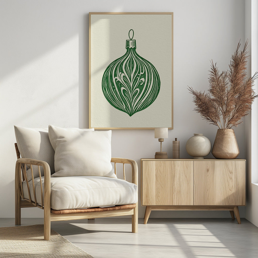 Woodcut Bauble