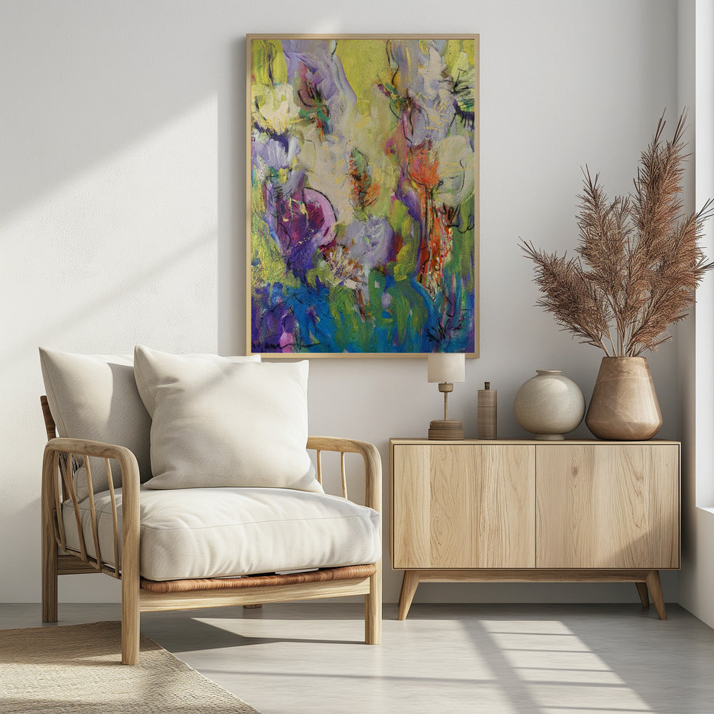 Abstract Blossom Dance