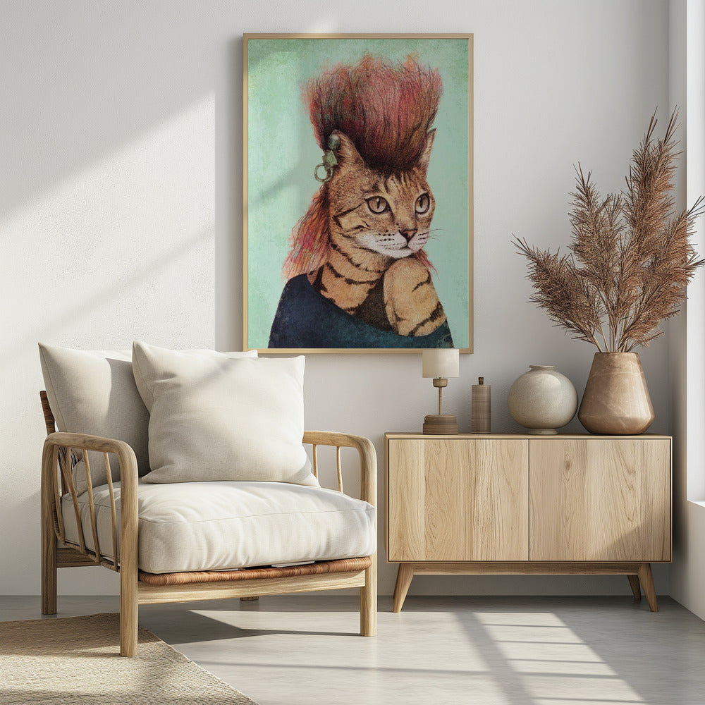 Stylish Tabby Cat