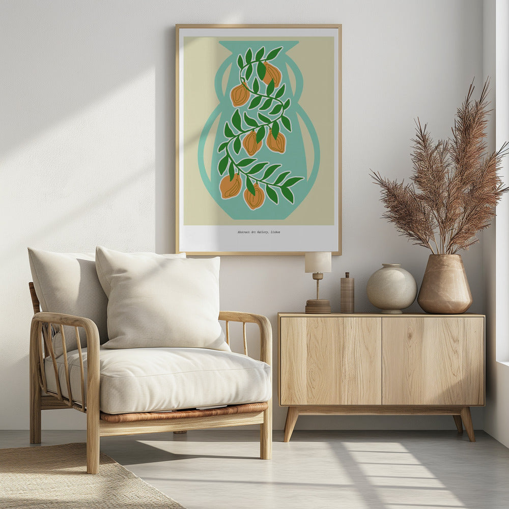 Peach Vase Harmony