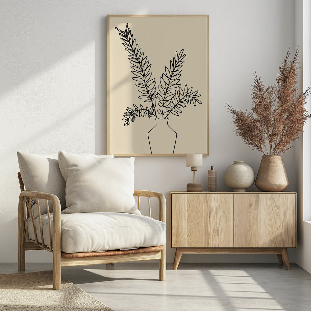 Line Leaf Harmony