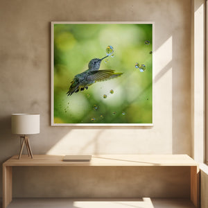 Canvas Art Print A Big Crystal