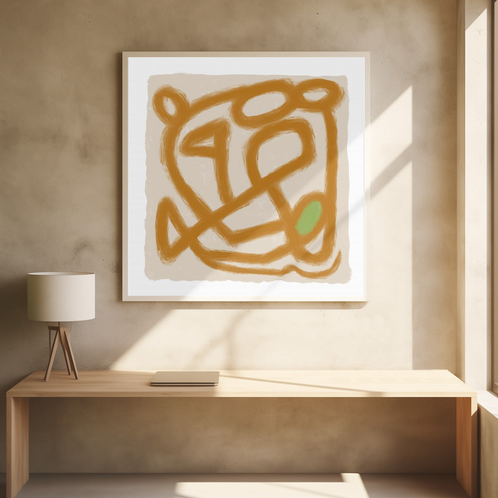 Tan Scribble 3