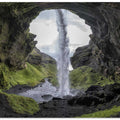 Hidden waterfall