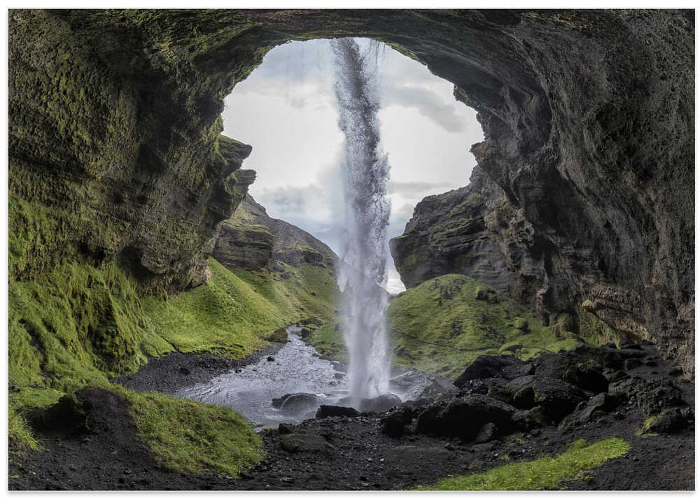 Hidden waterfall