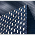 Art Prints of White and blue
