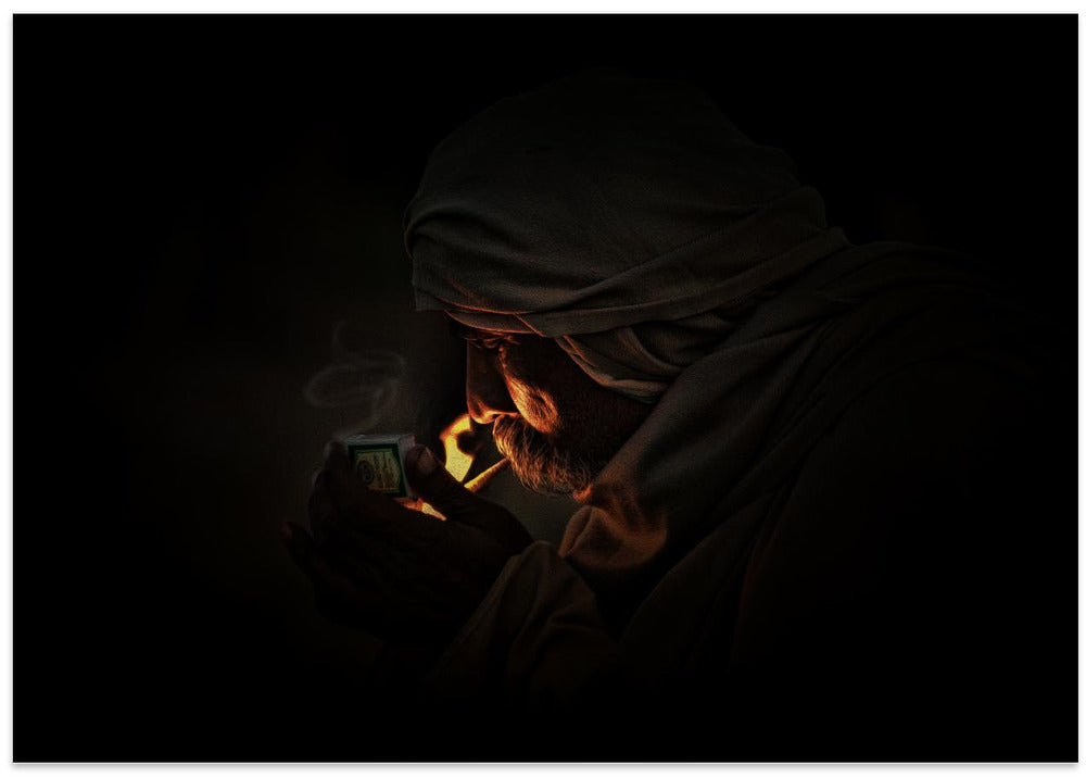 Old Rajasthani man
