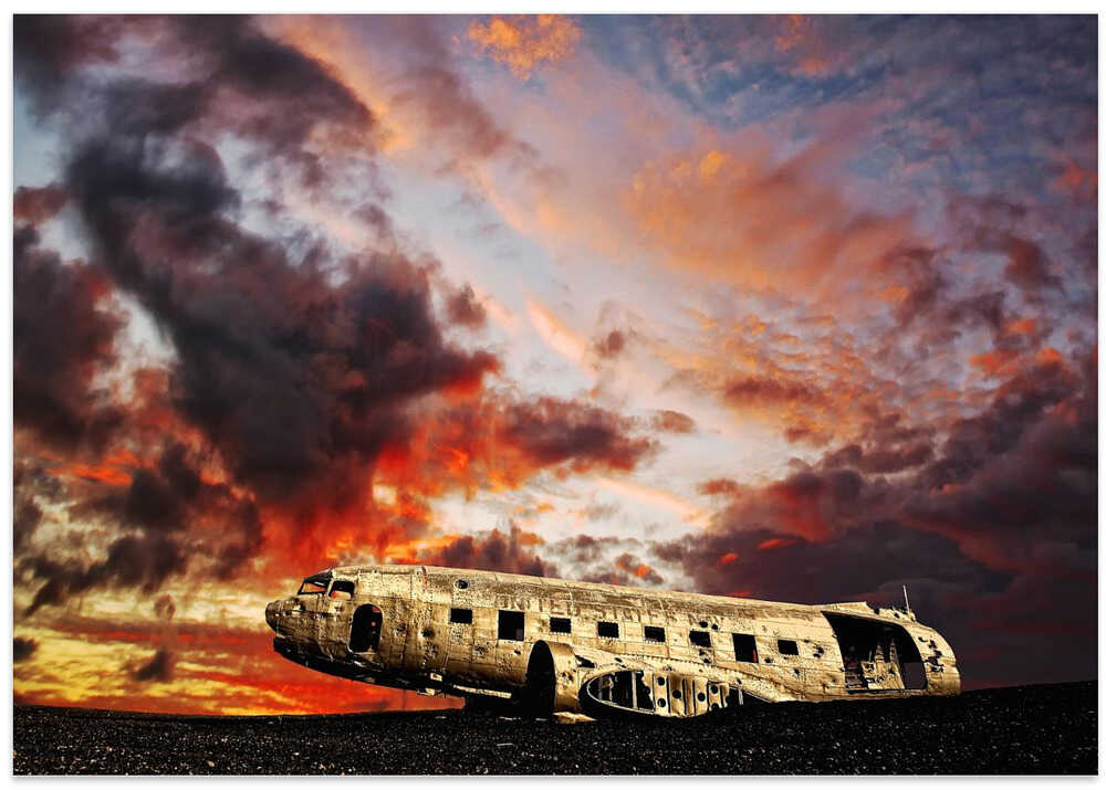 Remains of an Aircraft