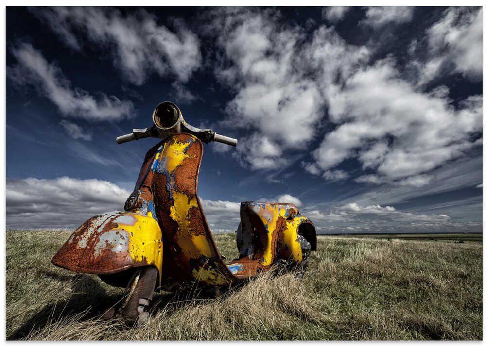 Yellow Scooter