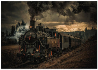 Art Prints of Gold digger train