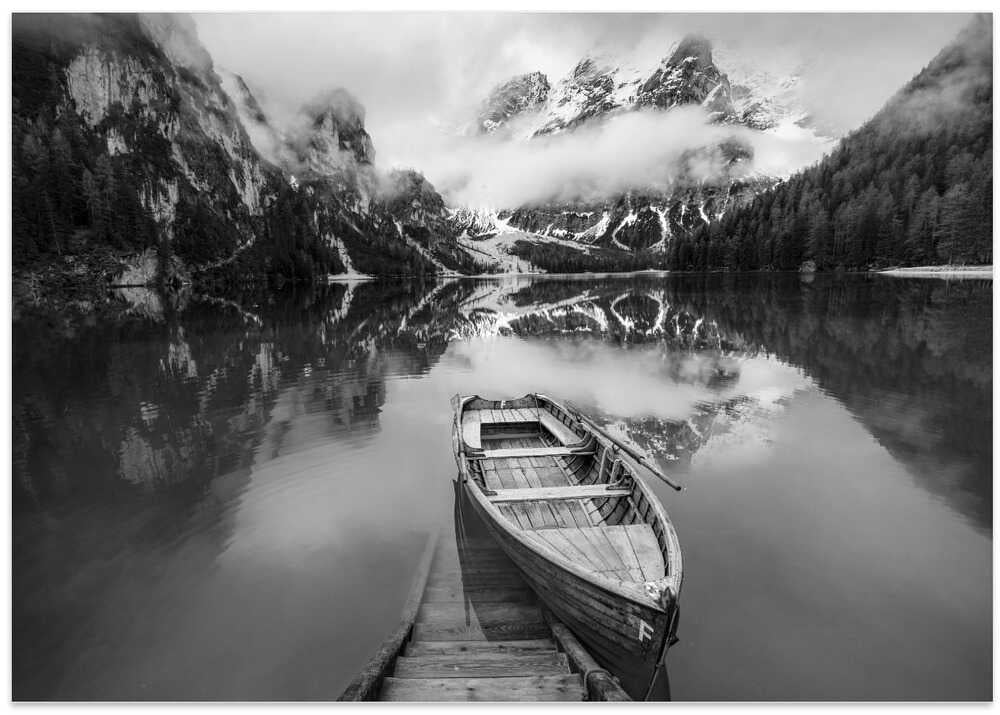 En blanco y negro