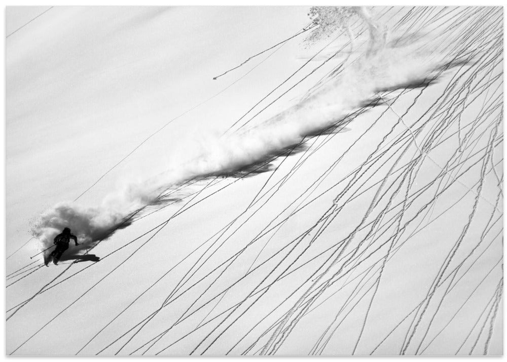 Skiing Powder