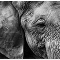 Art Prints of Elephant skin