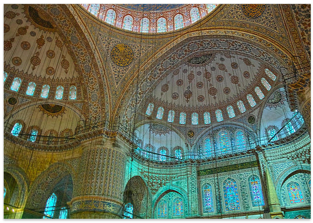 inside the mosque
