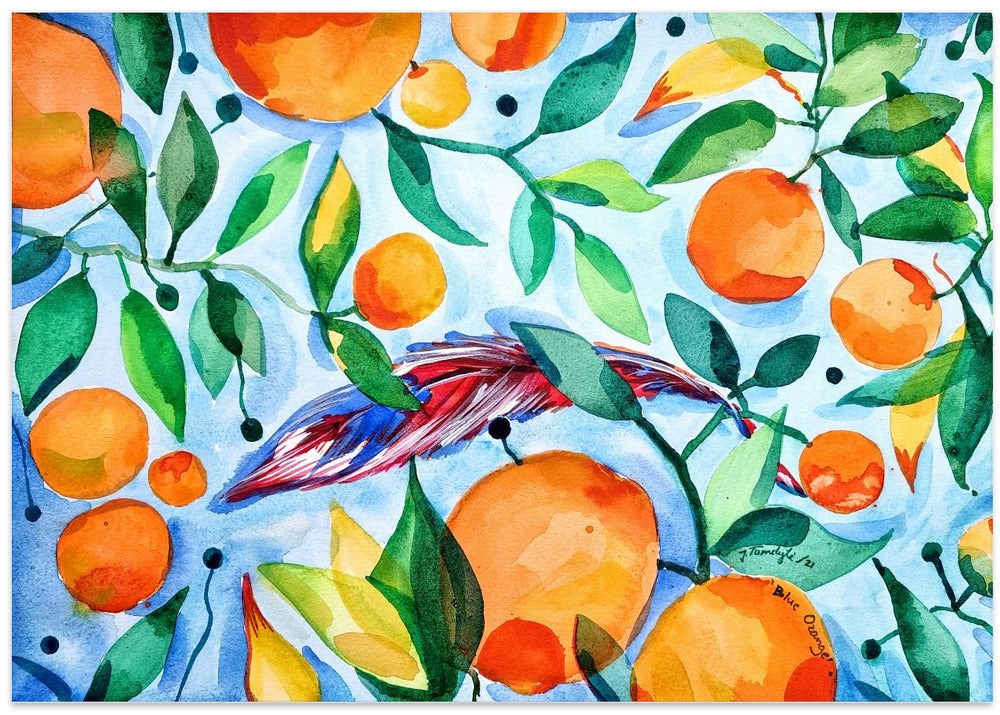 Orange Blue