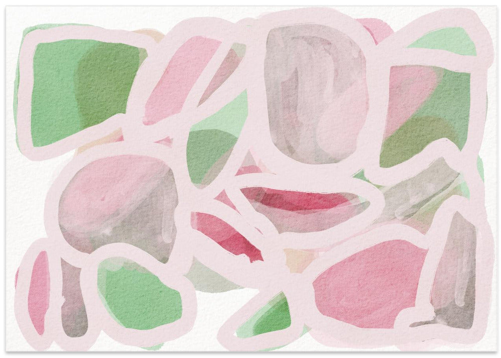 Pink Scribble