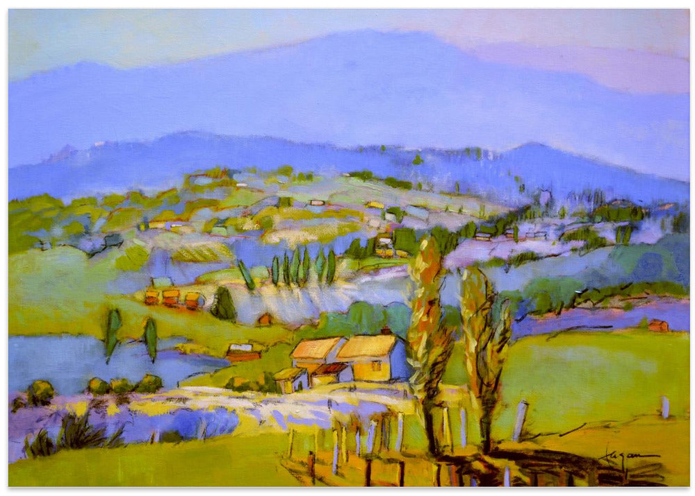 Golden Valleyscape