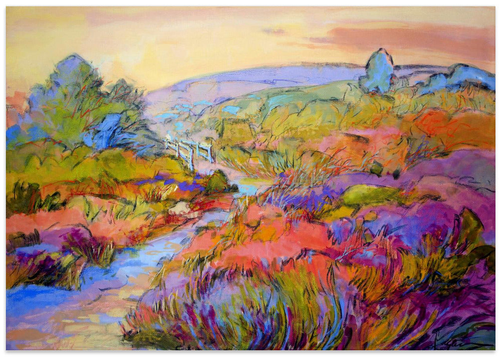 Vibrant Meadow Path