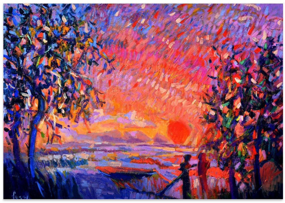 Vibrant Evening Glow