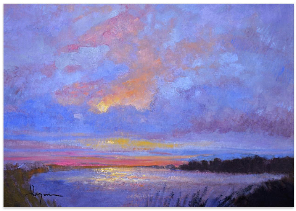 Ethereal Dusk Sky
