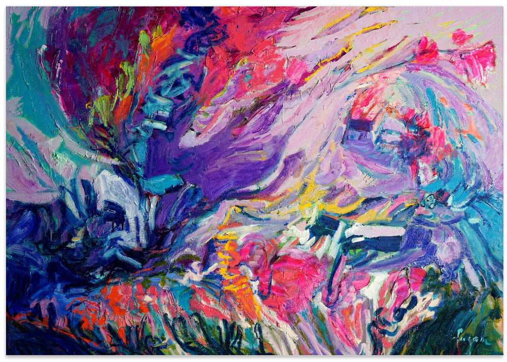 Expressionist Colorful Abstract
