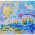 Dreamy Pastel Landscape