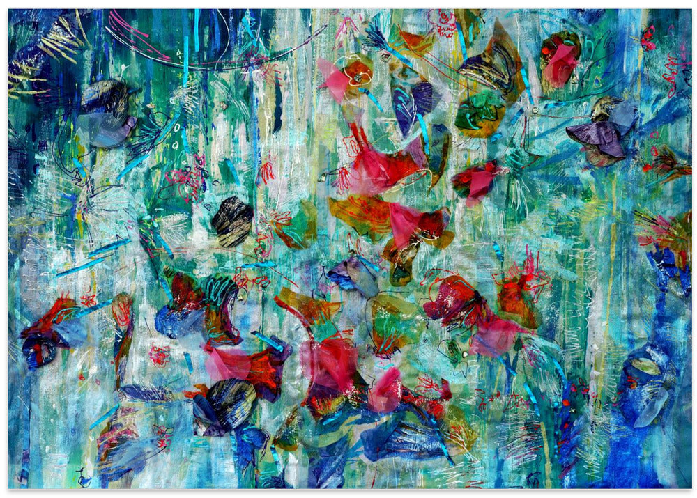 Blooming Shimmer: Sparkle in the Light