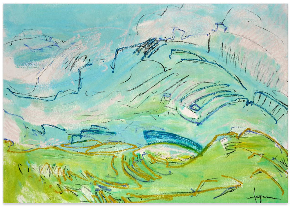 Whimsical Hillscape