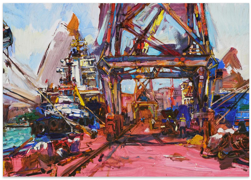 Ship repair dock