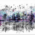 Art Prints of Modern Art NEW YORK CITY Skyline | Splashes