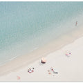 Aerial beach view