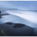 The black lava beach of Vik