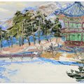 Pagoda in the Snow