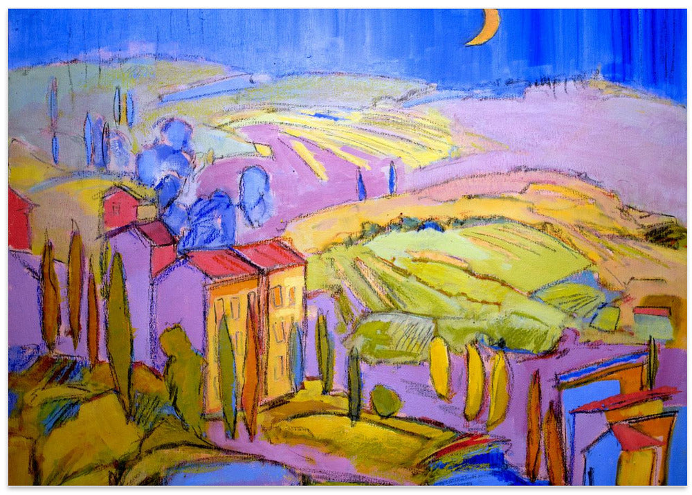 Moonlit Countryside