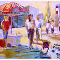 Sunny Stroll Scene