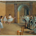 The Dance Foyer At the Opera On the Rue Le Peletier
