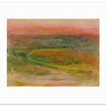 S Shaped Path In an Abstracted Landscape No.2
