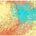 Vibrant Colors In Organic Patterns