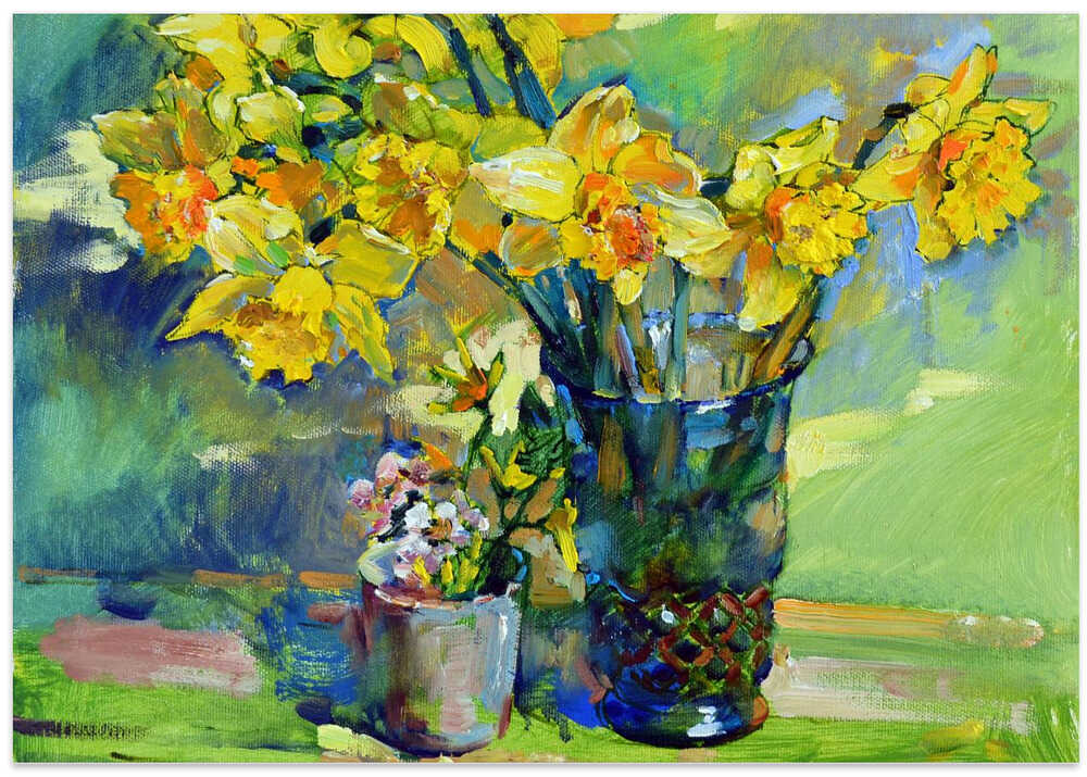 Yellow daffodils
