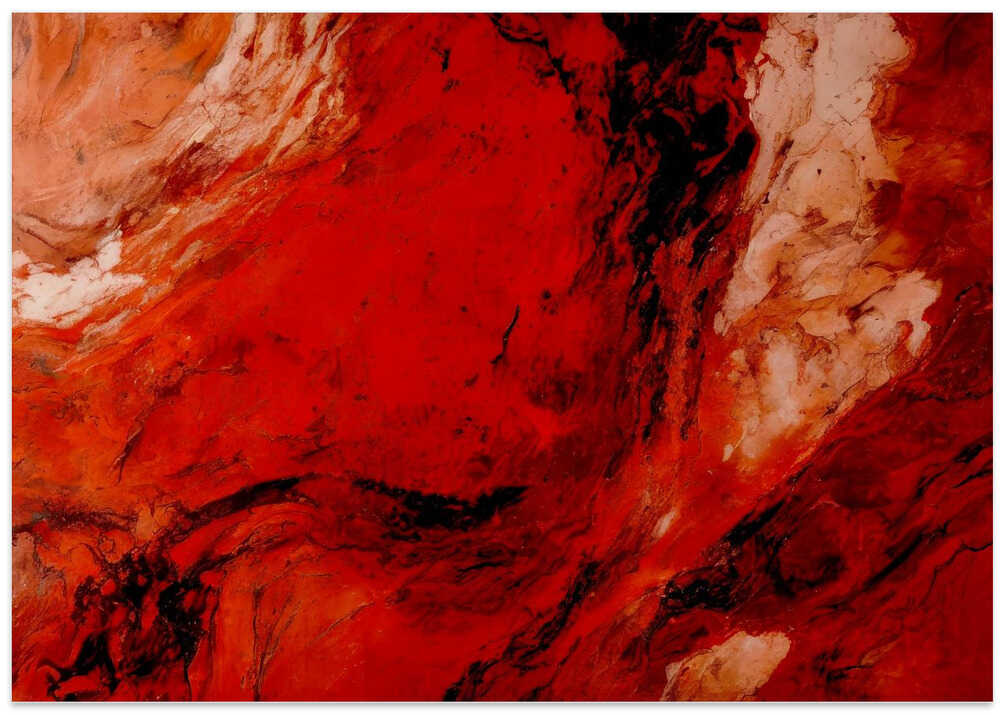 fiery landscape