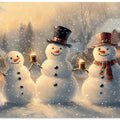 Snowmen Wide