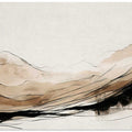 Abstract Hillside Horizon