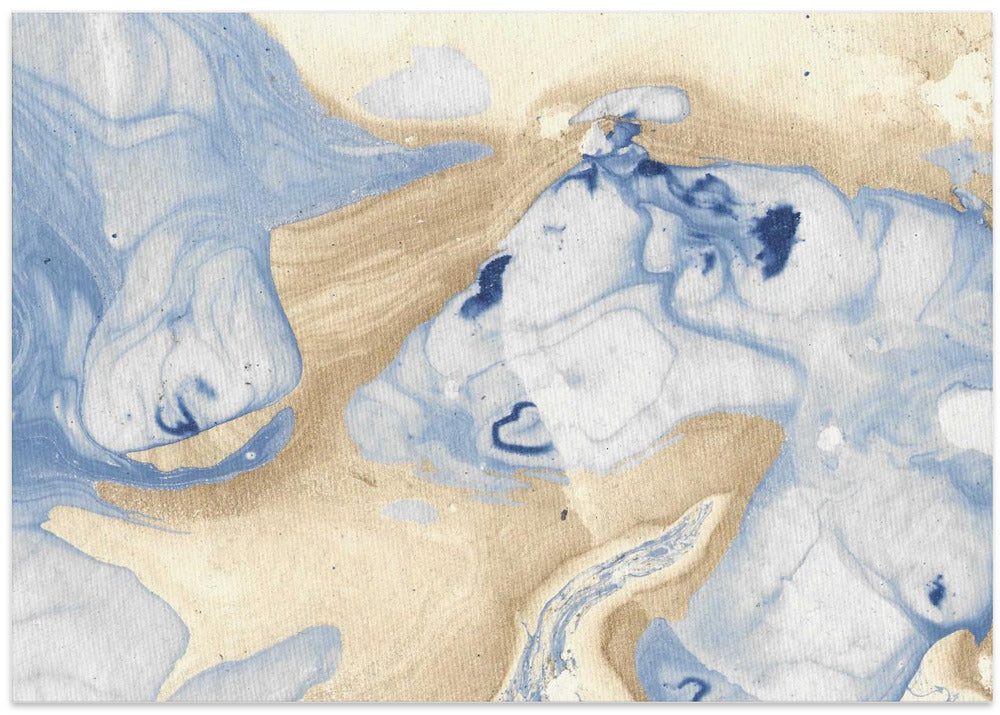 Mystic Blue Swirls