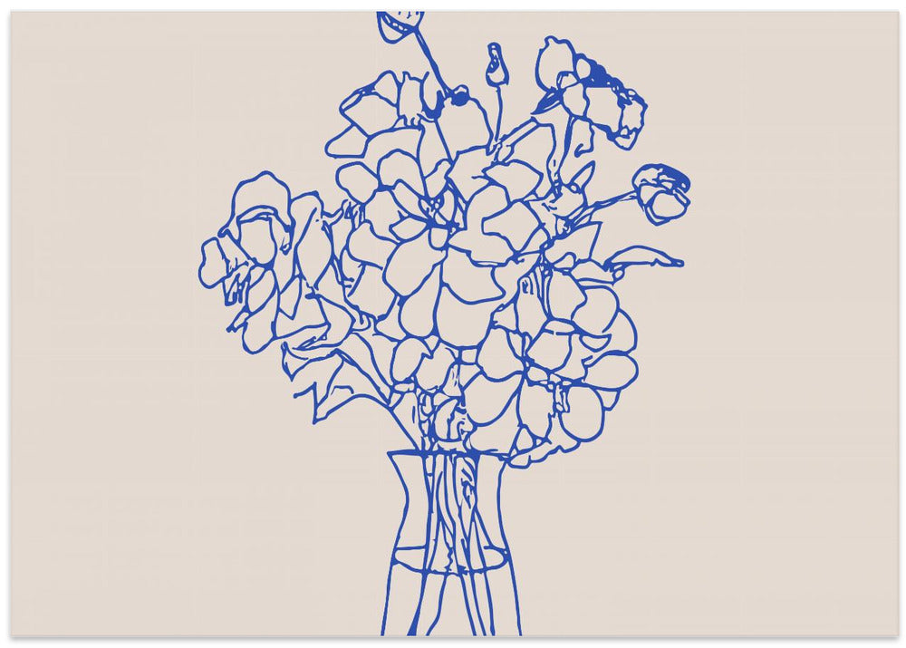Blue Blossom Lines