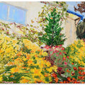 Wild Chrysanthemum Oil On Canvas