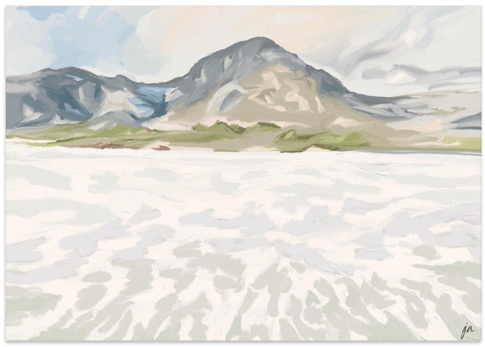 Snowy Mountain View